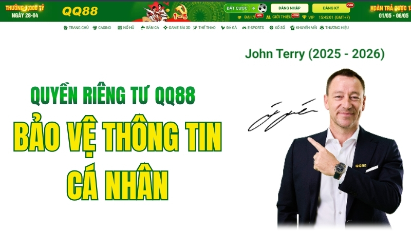 Quyền Riêng Tư QQ88 – Bảo Vệ Thông Tin Cá Nhân
